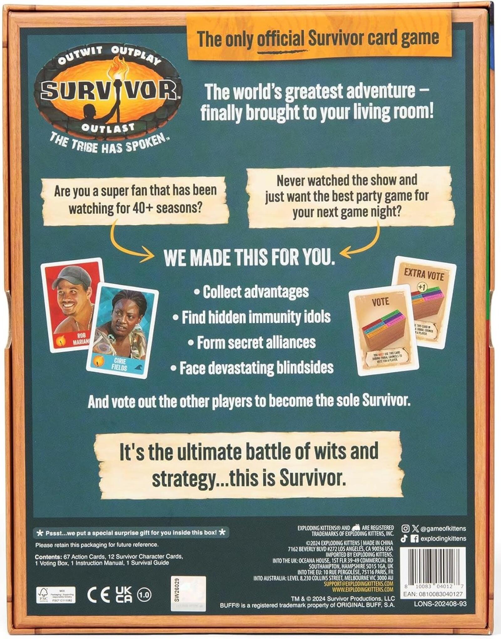 Survivor The Tribe Has Spoken